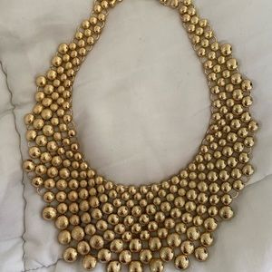 Gold choker necklace (not real gold)